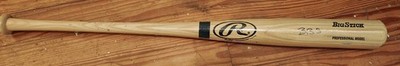 BARRY BONDS AUTOGRAPH BASEBALL BAT RAWLINGS BIG STICK AUTHENTIC STEINER