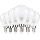 E12 Led 60W Equivalent Daylight White 5000K Ceiling Fan Bulbs, 600Lm Cri 85+ .