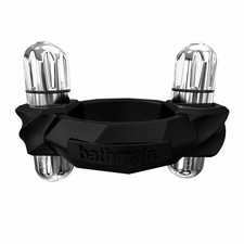 Bathmate HydroVibe Hydrotherapie-Ring, vibrierender Pumpenaufsatz, Schwarz