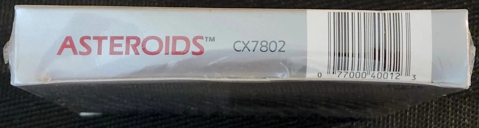 Atari 7800 Boxed Vintage Video Game Cartridge CX7802 - Asteroids - New Sealed - Image 3 of 3