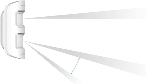 Detector de movimiento inalámbrico para exteriores Ajax MotionProtect blanco 12895 - Imagen 4 de 6