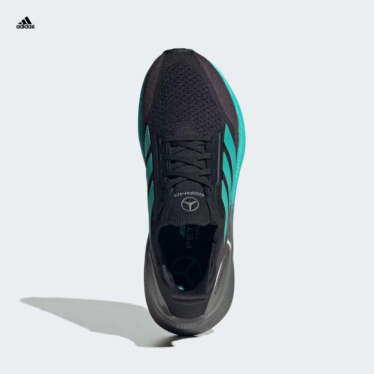Adidas Mercedes-AMG Petronas F1 UltraBoost 5X Black Mint JR9385