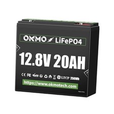 12V 20Ah Lithium LiFePO4 Battery, 4000 Deep Cycles 12v 20ah battery