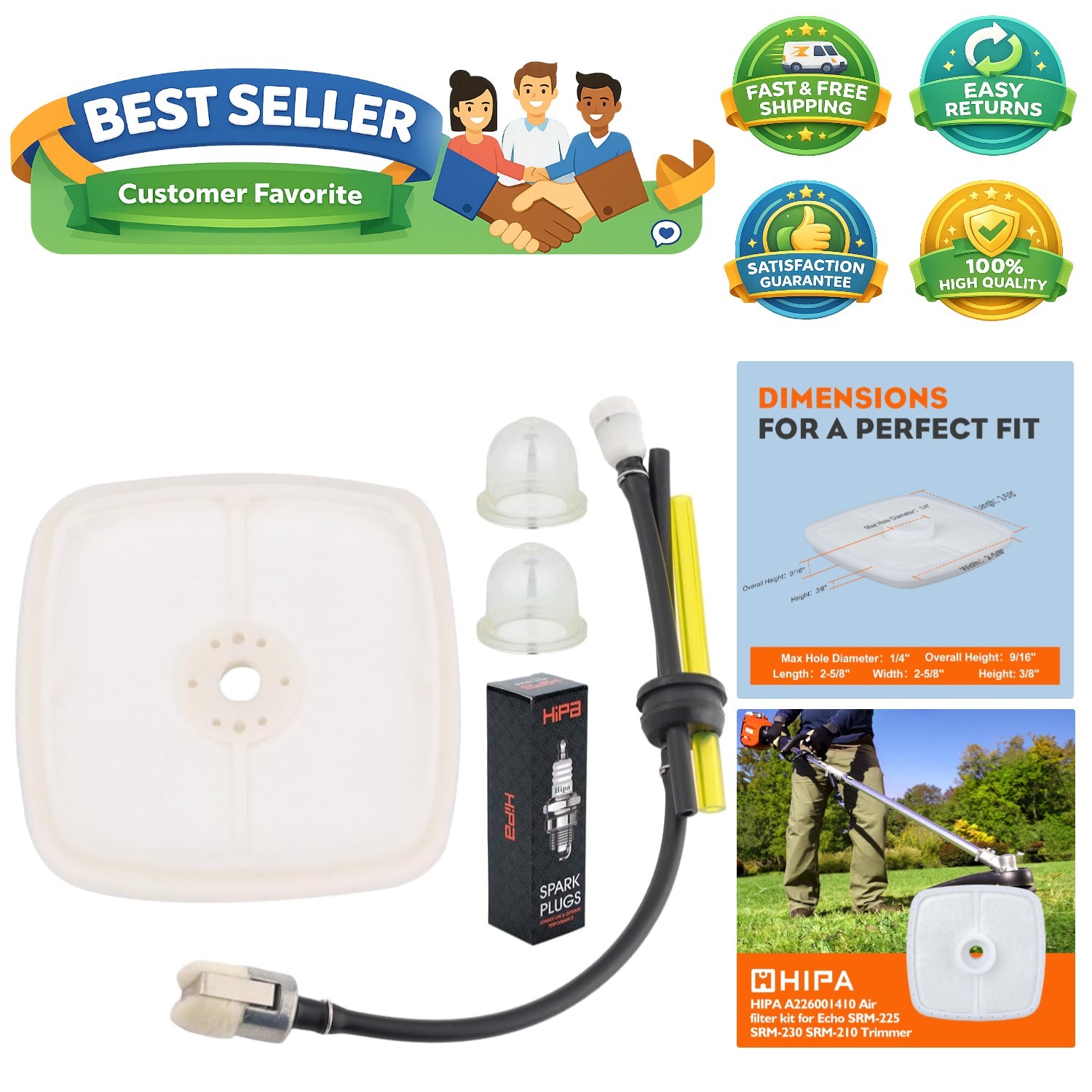 Repower Tune-Up Kit: Essential Air Filter & Parts for Echo S