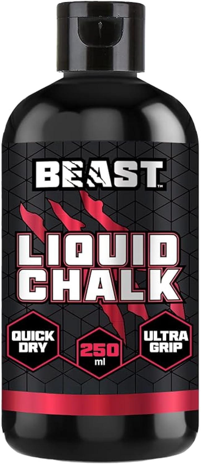 Alpha Designs Beast Liquid Chalk 250ml for Climbing, Gym, Gymnastics, Lifting,
