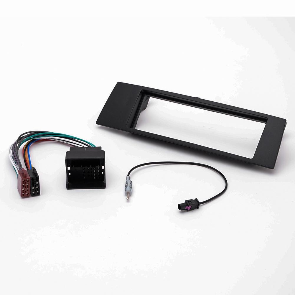 Kit autoradio KITFAC-173 pour BMW résout le problème d'écartement console gauche avec cadre ABS