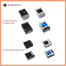 Barrowch AMD AM5 INTEL CPU Water Block With HD Temperature Display FBLTHDA-04NV2