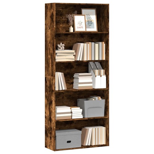 Großes Bücherregal mit 5 offenen Fächern | Aktenregal | Highboard | 80 x 189 cm - Bild 52 von 99