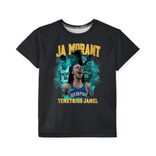 Basketball Style YOUTH Size T-Shirts Clothing Custom Design Printed Front