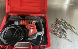 Hilti TE 6 S Corded Rotary Hammer Drill Kit w/ Bits Case Working