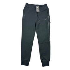 Nike Tech Fleece Joggers Sweatpants Women Small Black Athleisure Sporty NWT