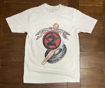 Travis Scott Cactus Jack JackBoys 2 C1 Tee Mens Size XL White NWOT