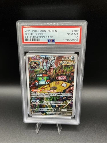 Brute Bonnet 207/182 PSA 10 | Paradox Rift Illustration Rare