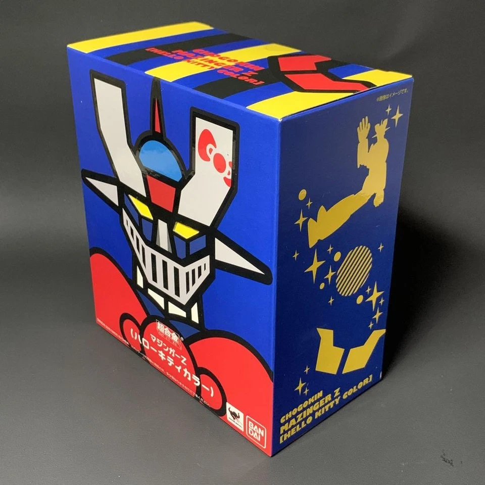 Super Alloy Mazinger Z Hello Kitty Color Diecast & PVC Painted Movable Figure - Image 2 of 4