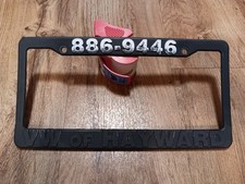 Vw Volkswagen Of Hayward Ca Car Dealer Plastic License Plate Frame