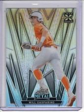 2024 LEAF METAL WILL GASPARINO ROOKIE/RC #86/185 *SILVER*