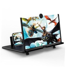 18" Screen Magnifier for Cell Phone,3D HD Magnifying Projector Screen Enlarger