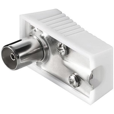 Wentronic CK 1003 Koaxial Winkel Kupplung 9,5 mm Schrau # 11505