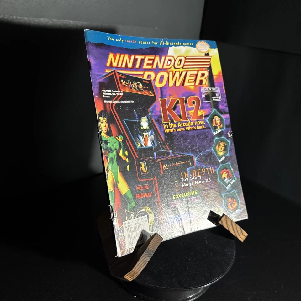 Nintendo Power Magazine Volume Issue  81 Killer Instinct  w/ Poster & Inserts - Image 2 of 4