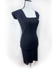 Max Studio Black Bodycon Bandage Cocktail/Mini Dress - Size M (A210)