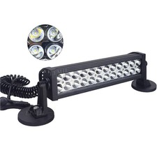 LEMIL 72W LED Magnetic Work Light Bar - Spot, Fog, 13 inch, Spot Beam  10ft
