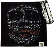 50 WAYS POCKET POCKET HANK Everyday Carry EDC Gear Handkerchief Batman Joker v4