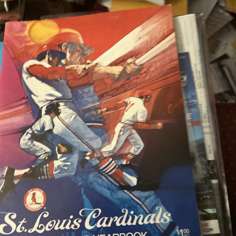 1973 St. Louis Cardinals Yearbook Brock Gibson Carlton  MLB HOF