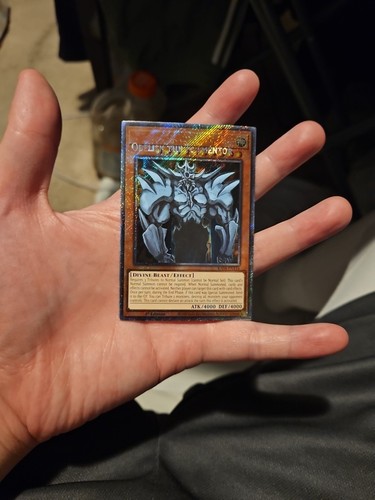 yugioh misprint name shift Obelisk The Tormentor PLATINUM secret rare ra04 en116 - Picture 18 of 24