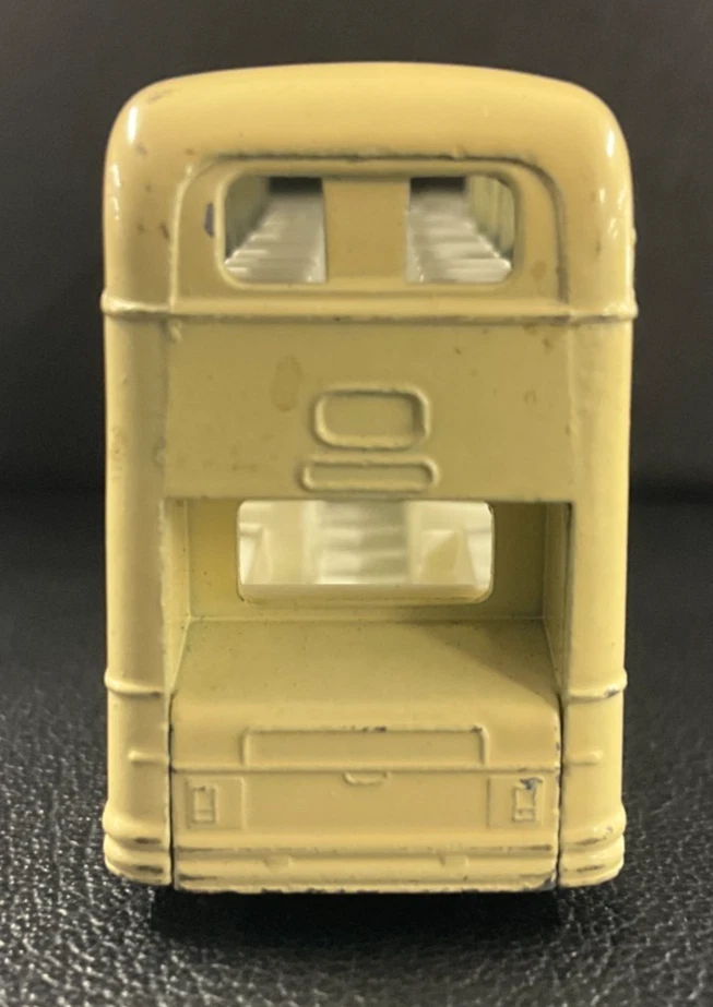 1966 莱斯尼火柴盒戴姆勒双层巴士 #74 复古 Esso Extra Petrol 1-75! — 第 4/4 张图片