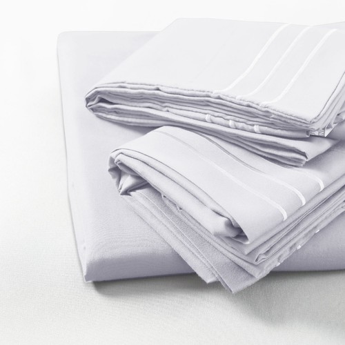 6 Piece Bed Sheet Set Ultra Soft Deep Pocket Microfiber Sheet Set Full Queen - Picture 11 of 39