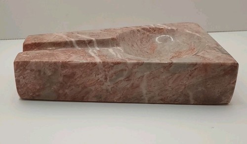Marble Rose And Gray Spoon Rest Heavy Duty Spoon Holder - Afbeelding 5 van 9