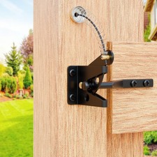 Self Locking Gate Latches with Spring Cable Pull, Latch Pull