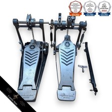 YAMAHA Professional Series Twin Pedal Silver Metal Frame