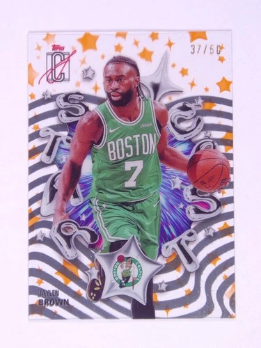 2025 Topps Signature Jaylen Brown Orange (RAW)