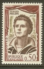 FRANCE N°1305 "GERARD PHILIPE" NEUF xx TTB