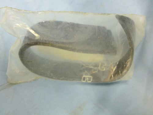 Fender Dust Splash Shield for Mopar Plymouth B-Body 1968-69 2DR Rubber USA Made - Picture 2 of 2