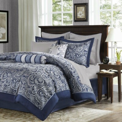 Htideby Copripiuino Natalizio King Size 240x220c, Set Biancheria da