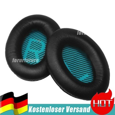 2x Ohrpolster für Bose Soundlink Around-Ear Wireless II Kopfhörer Kunstleder -