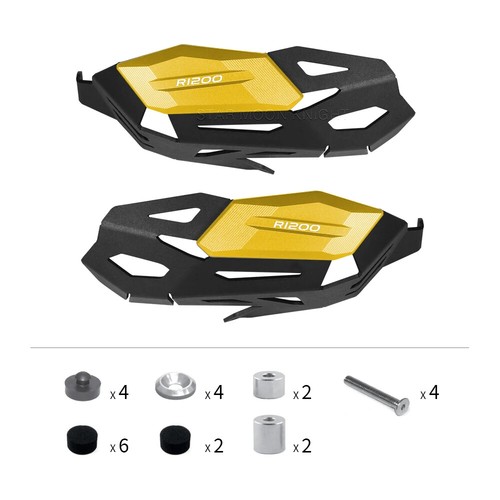 Engine Cylinder Guard Protector Head Valve Cover For BMW R1200GS R1200R R1200RT - Foto 13 di 20