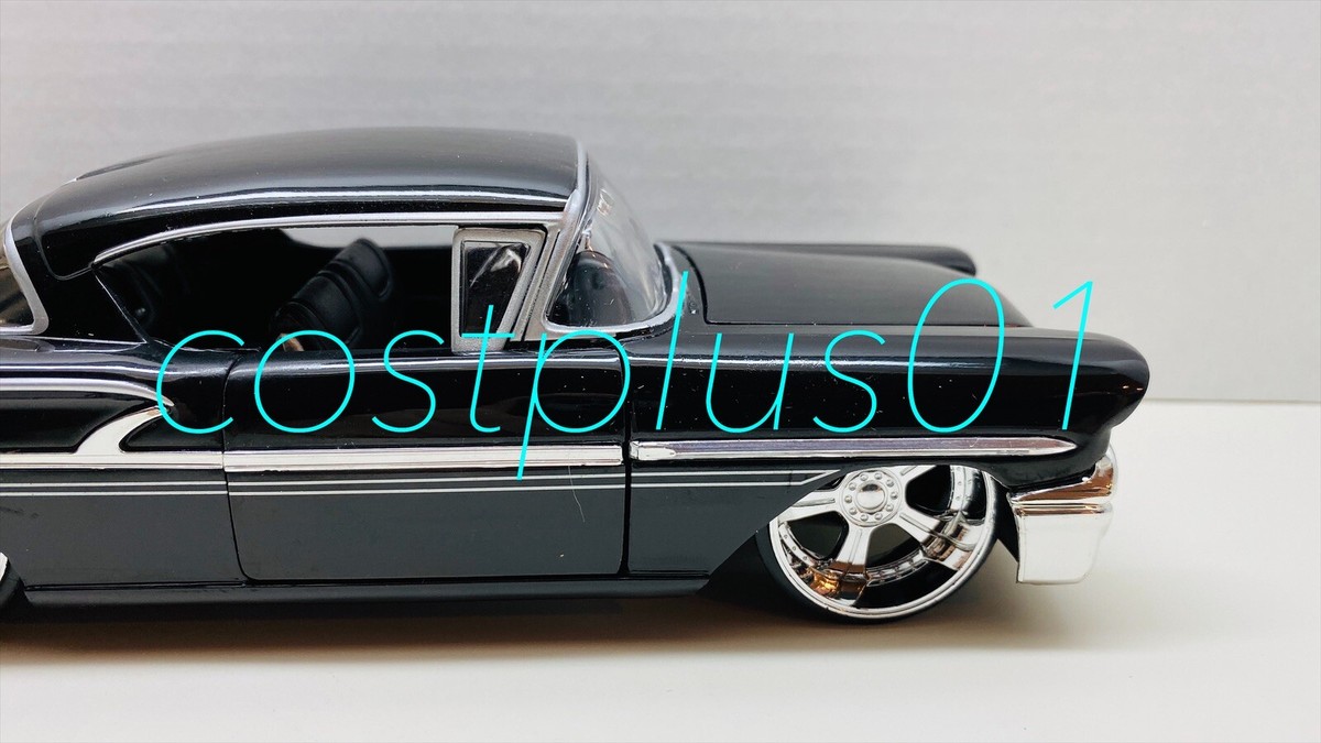 JADA DUB CITY OLDSKOOL 1958 CHEVY IMPALA 1:24 BLACK | eBay