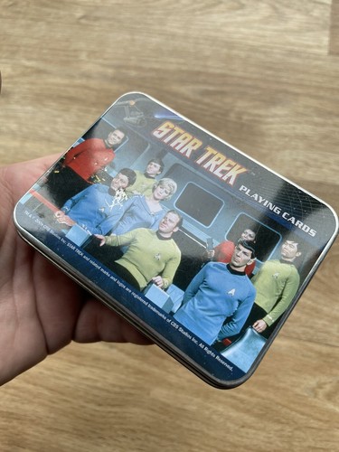 Cartas de Juego de Star Trek en Una Hojalata Coleccionistas 2009 Serie Original - Imagen 2 de 4