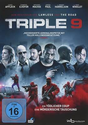 Triple 9 - Ein tödlicher Coup DVD Casey Affleck, Chiwetel Ejiofor, Norman Reedus