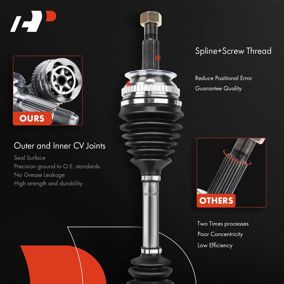 2x Conjunto de eje CV trasero izquierdo y derecho para Can-Am Defender HD5 17-21 HD8 HD10 Max HD8 Foto 3 de 4