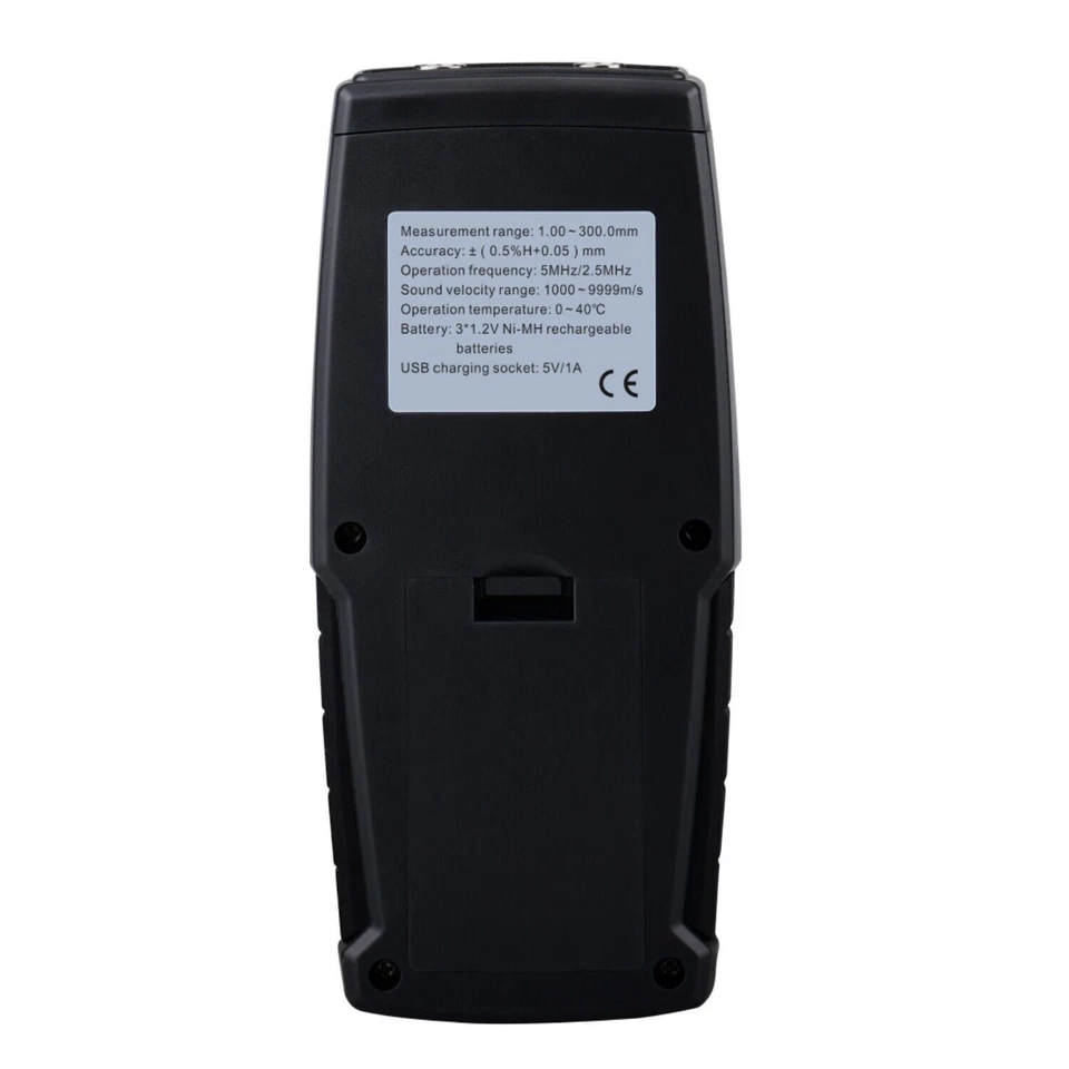 Digitales Ultraschall Dickenmessgerät 1-300mm für Metall Kunststoff Präzisions T - Bild 3 von 4
