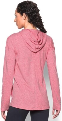 Under Armour Women's Stadium Hoodie Hoody UA Lightweight Pullover Red Small