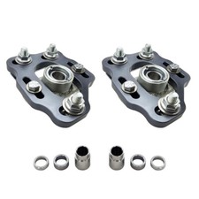 Upr Special Edition Gun Metal Caster Camber Plates Billet Fits 90-93 Mustang