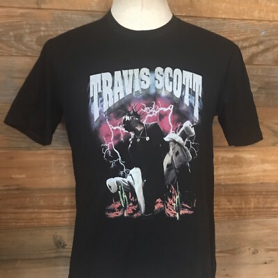 Travis Scott Cactus Jack Pen and Pixel 2.0 T-Shirt Size