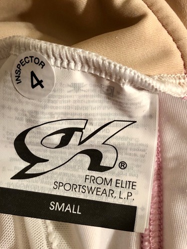 GK EISKUNSTLAUF ERWACHSENE KLEIN WEISS SAMT KUNST WICKEL ASYM JA ROSA TRIM KLEID AS - Bild 9 von 10