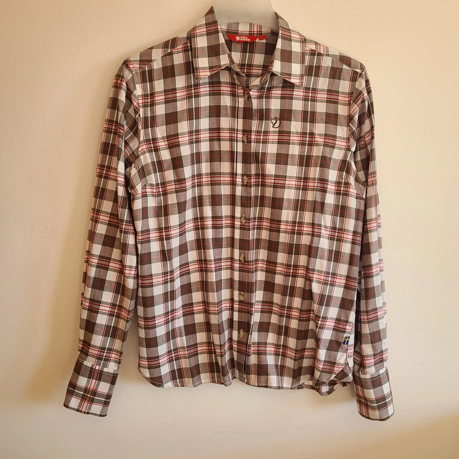 fjallraven plaid long sleeve eu shirt