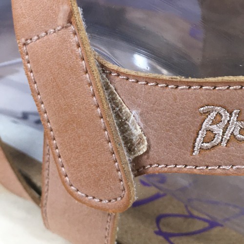 Blowfish Malibu Sandals Womens 7.5 Casual ZStrap Slingback Brown Faux Leather - Picture 5 of 15